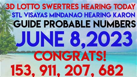 swertres hearing today mindanao 2023